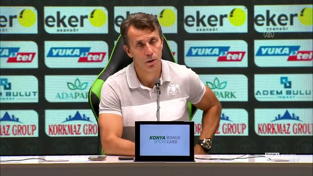 İttifak Holding Konyaspor - Aytemiz Alanyaspor maçının ardından - KONYA