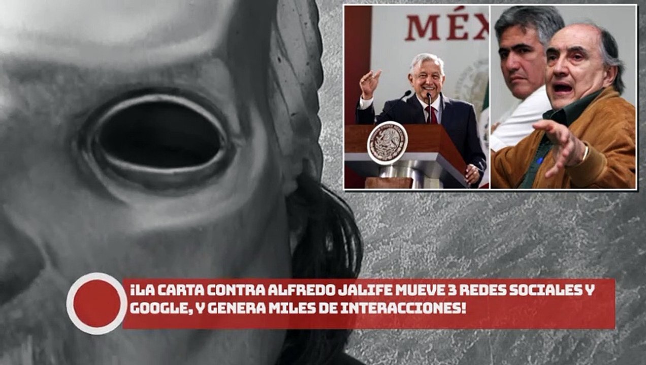 ¡La carta contra Alfredo Jalife cimbra las redes sociales! Vídeo