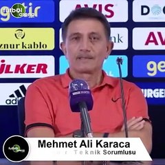 Mehmet Ali Karaca: "Buruk bir mutluluk oldu"