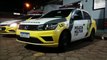 Em duas situações distintas, motoristas colidem contra viaturas da PM em Cascavel; um deles foi detido