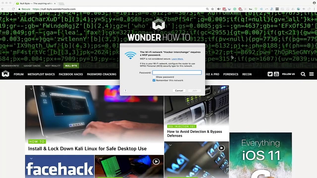 Defend Against 5 Common Wi-Fi Hacks [Tutorial] - Null Byte