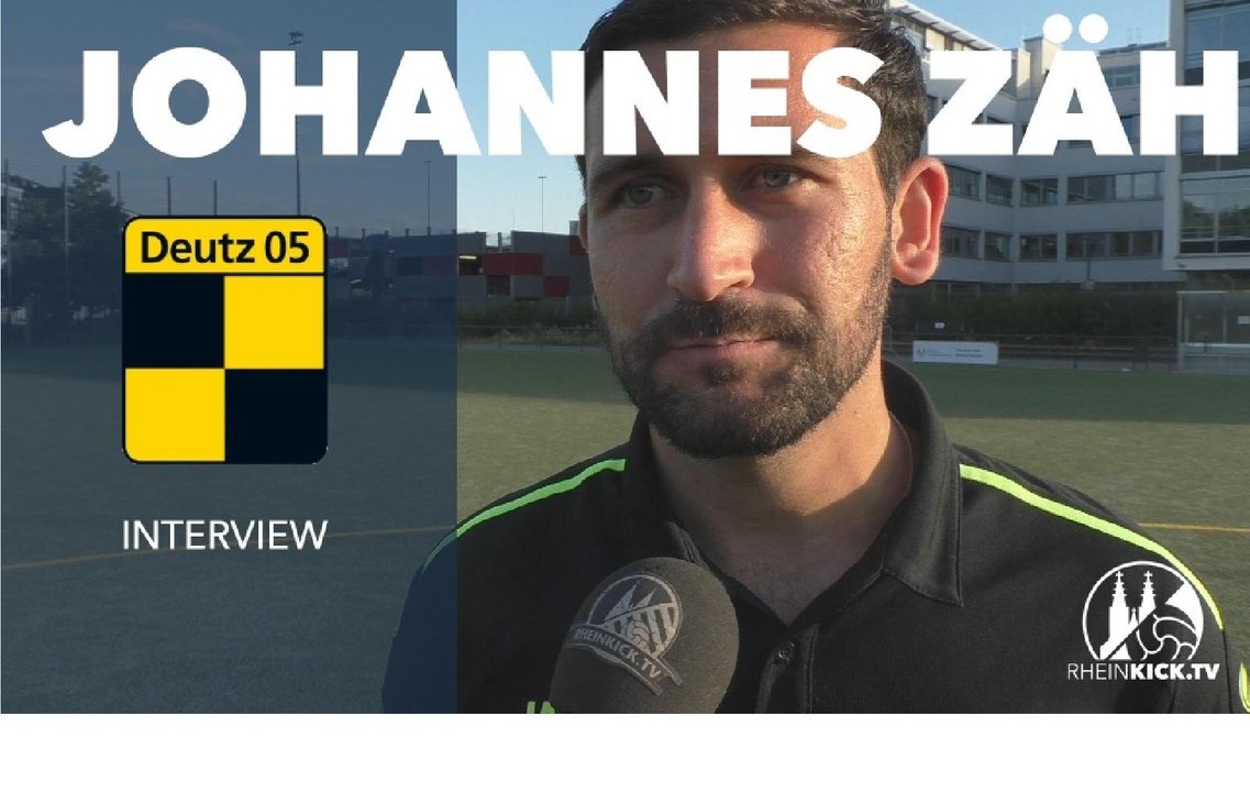 Trainer Johannes Zäh möchte Deutz in Mittelrheinliga etablieren