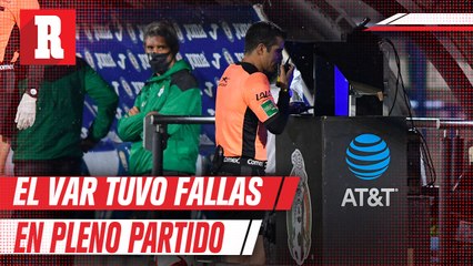 El Var se quedo sin señal en el partido Cruz Azul vs Santos