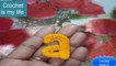 How To Crochet Amigurami Small Letter A -Toturial-Hand Work-Embroidery Work-Crafts