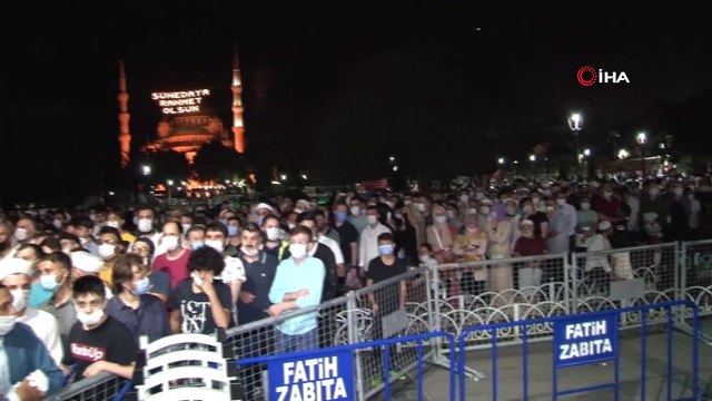 İkinci sabahta da Ayasofya Camisine yoğun ilgi
