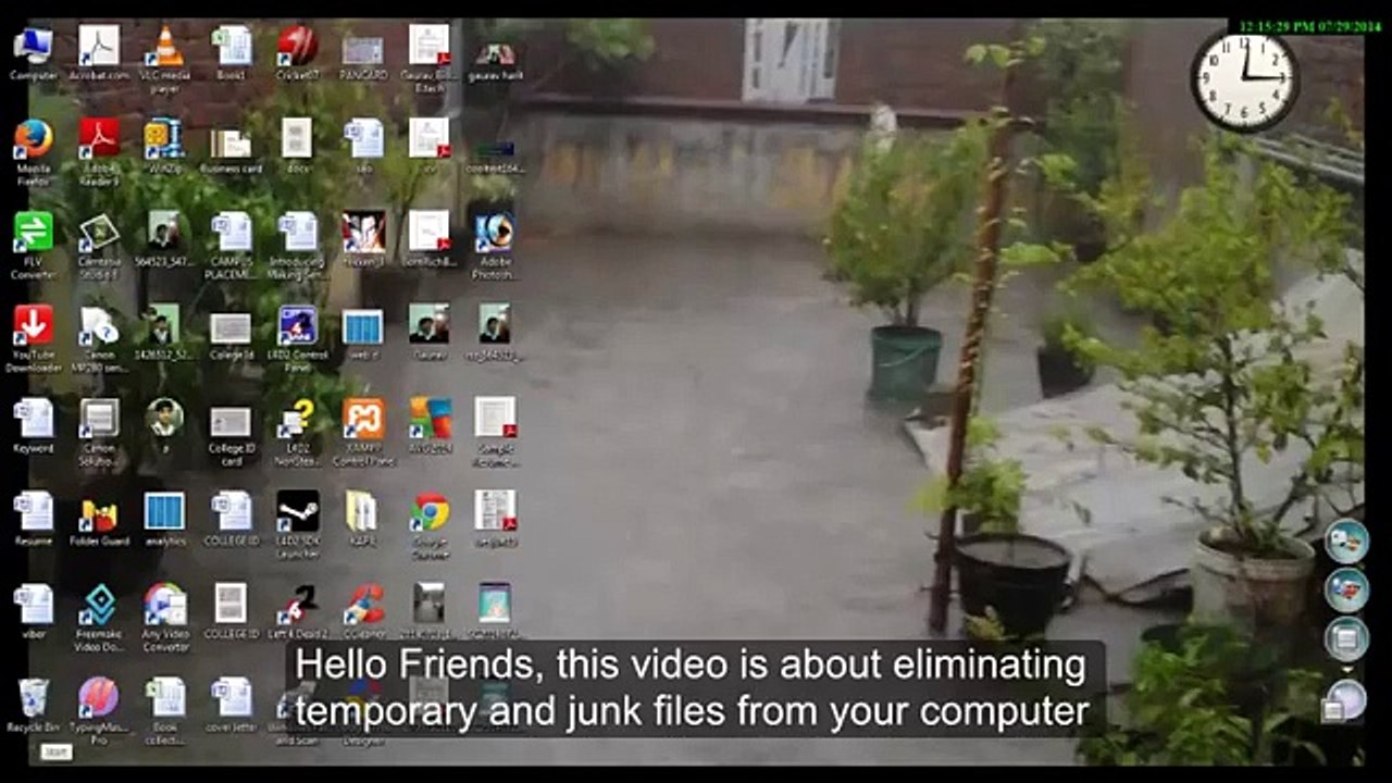 How to Remove waste,temporary and junk files and data from your computer or pc