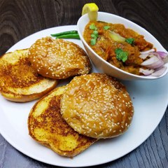 Video herunterladen: Pav Bhaji - Dhaba Style - Ajmer Recipe - Ajmer Rasoi Khazaana