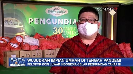 Pengundian Gebyar Hadiah Umrah Tahap III Patuhi Protokol Kesehatan