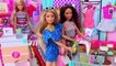 Barbie  Doll Friends Shopping for Clothes & Accessories in the Mall!