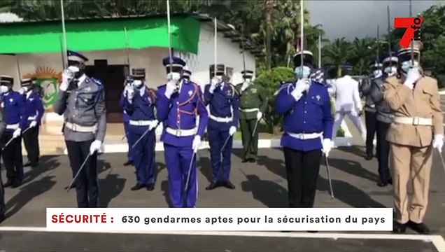 Sécurité : 630 gendarmes aptes pour la sécurisation du pays