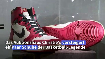 Basketballstiefel von Michael Jordan unter dem Hammer