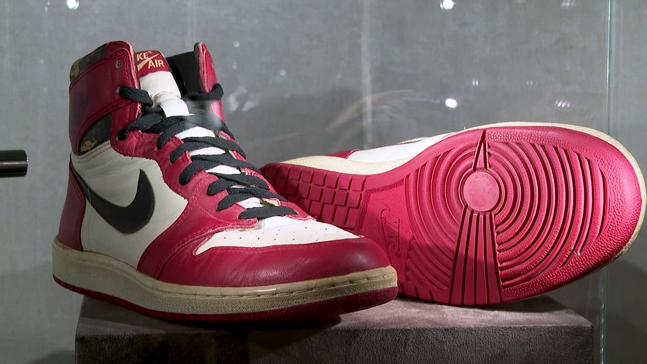 Basketballstiefel von Michael Jordan unter dem Hammer