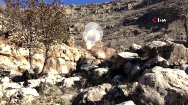 Mardin'de araziye tuzaklanan patlayıcı imha edildi