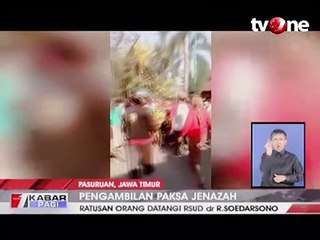 Ratusan Orang Ambil Paksa Jenazah Probable Covid-19