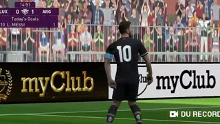 ARGENTINA vs LUXEMBOURG - Pes 2020 Mobile- Pro Evolution Soccer - Country tour(Android/ios) Matchday #01