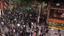 Las protestas originadas en Seattle se saldan con 45 detenciones