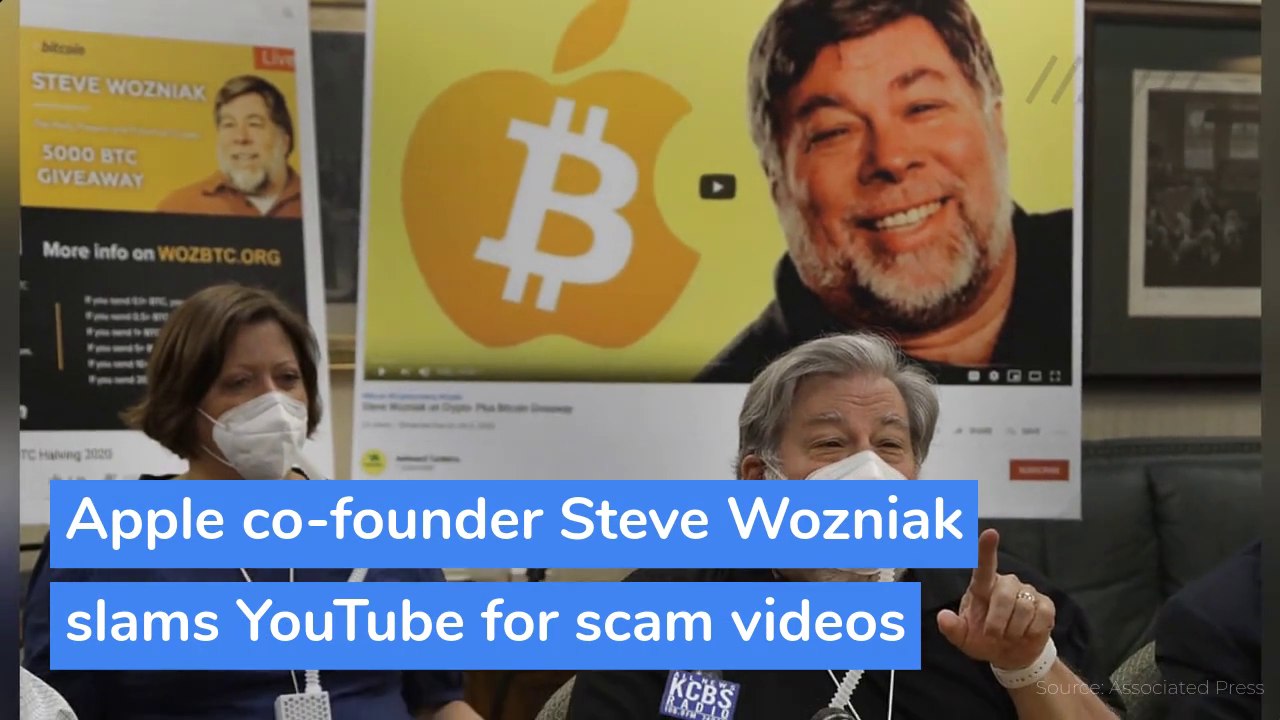 Apple co-founder Steve Wozniak slams YouTube for scam videos, and other top stories from July 26, 2020.