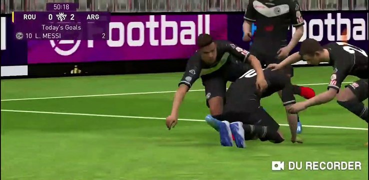 ARGENTINA vs Romania-Pes 2020 Mobile-Pro Evolution Soccer-Country tour-(Android/ios) Matchday #02