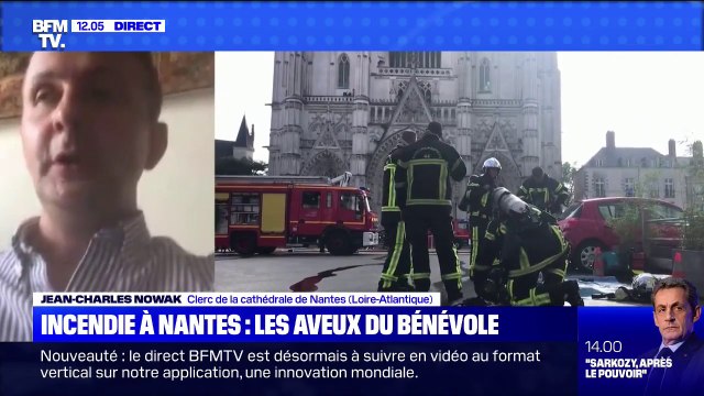 Jean-Charles Nowak (clerc de la cathédrale de Nantes): le suspect a reçu les clés en 2017, en trois ans il n'y a pas eu le moindre problème