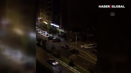 Kahramanmaraş'ta bir kadının sokakta darp edilmesi kameraya yansıdı