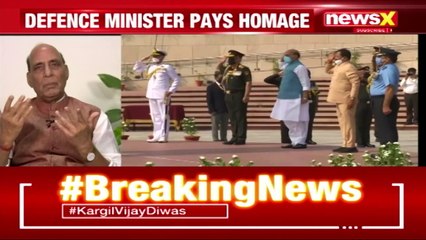Rajnath salutes Kargil Bravehearts| What Raksha mantri said | NewsX