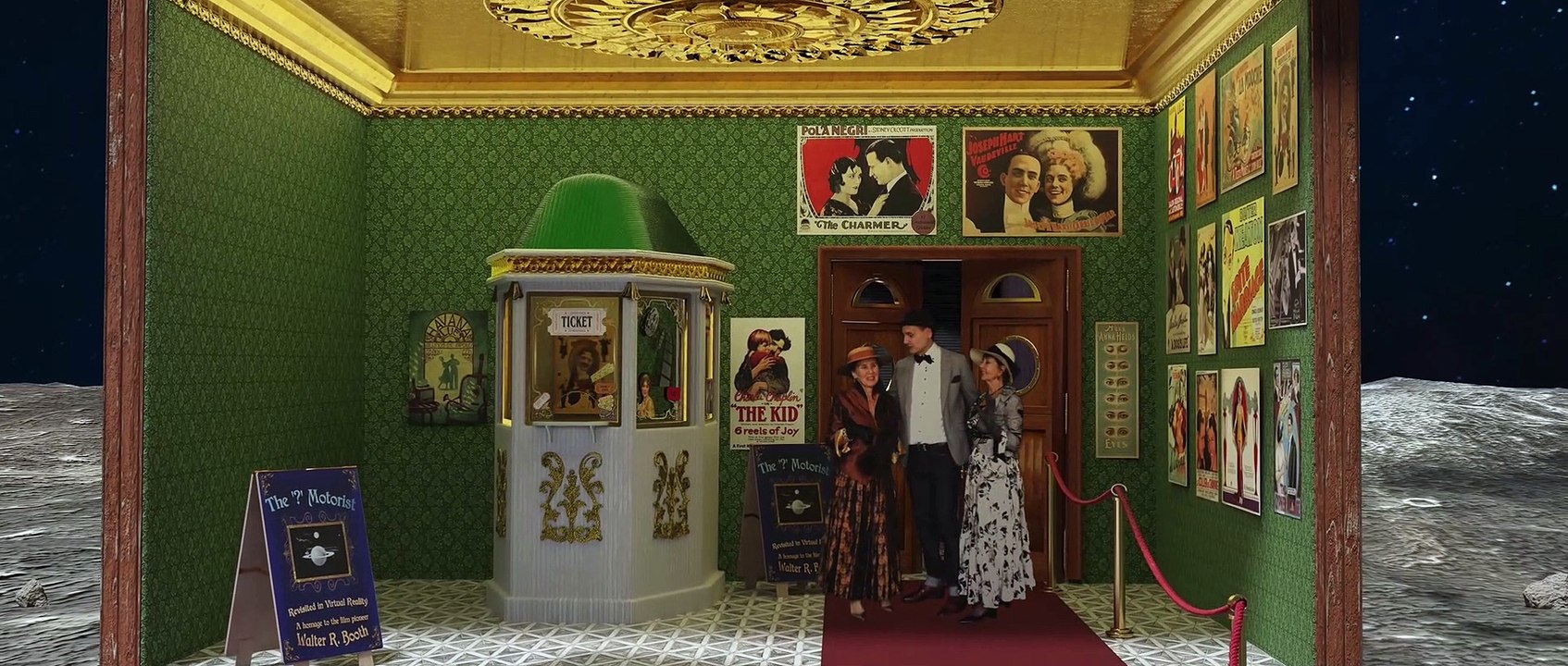 The '?' Motorist revisited in Virtual Reality - widescreen version