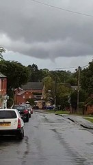 Tornado over Northampton, shot by Chron reader Steve Corcoran from Nether Heyford