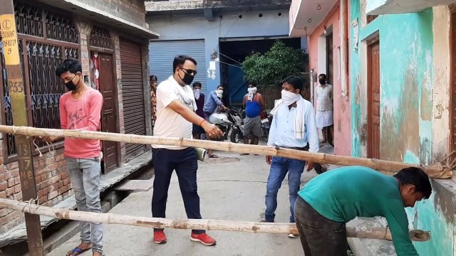 26 वर्षीय युवक की आई कोरोना रिपोर्ट, प्रशासन द्वारा मोहल्ले को किया गया सीज