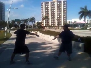 Romeo and Juliet (2011) Nick and Joey run Romeo vs Juliet Fight 1