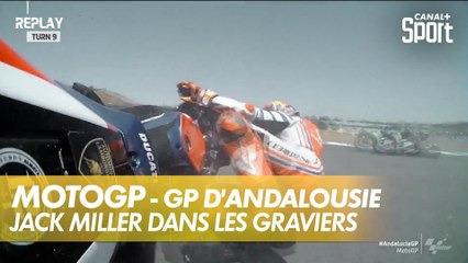 Jack Miller dans les graviers