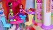 Barbie Doll & Rapunzel Get Princess Dinner in the Castle by Play Toys!