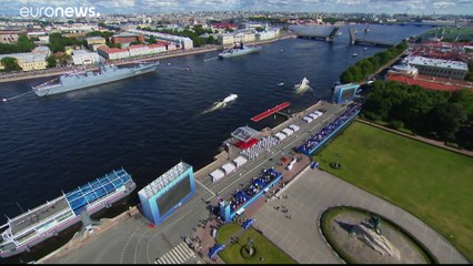 Λαμπροί εορτασμοί ανήμερα της «Ημέρας του ρωσικού στόλου»