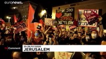 اعتراض هزاران اسرائیلی به ناتوانی دولت نتانیاهو در مهار ویروس کرونا