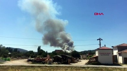 Çanakkale'den yine dumanlar yükseliyor! Gemi trafiği durduruldu