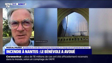 Nantes: "La cathédrale est en cours de sécurisation", selon cet architecte en chef des monuments historiques