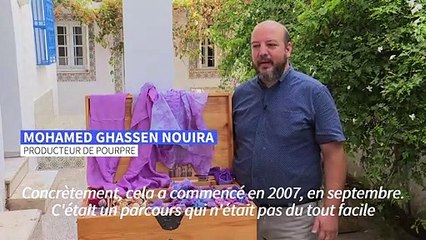 En Tunisie, un passionné de la pourpre ressuscite ce pigment antique