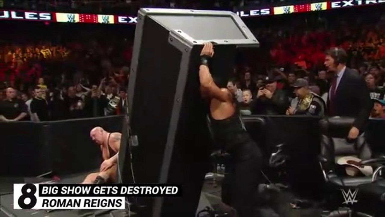 Superstars  who  destroyed  Big  Show