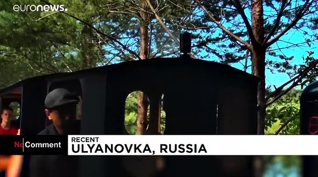Russian engineer builds his very own steam railway