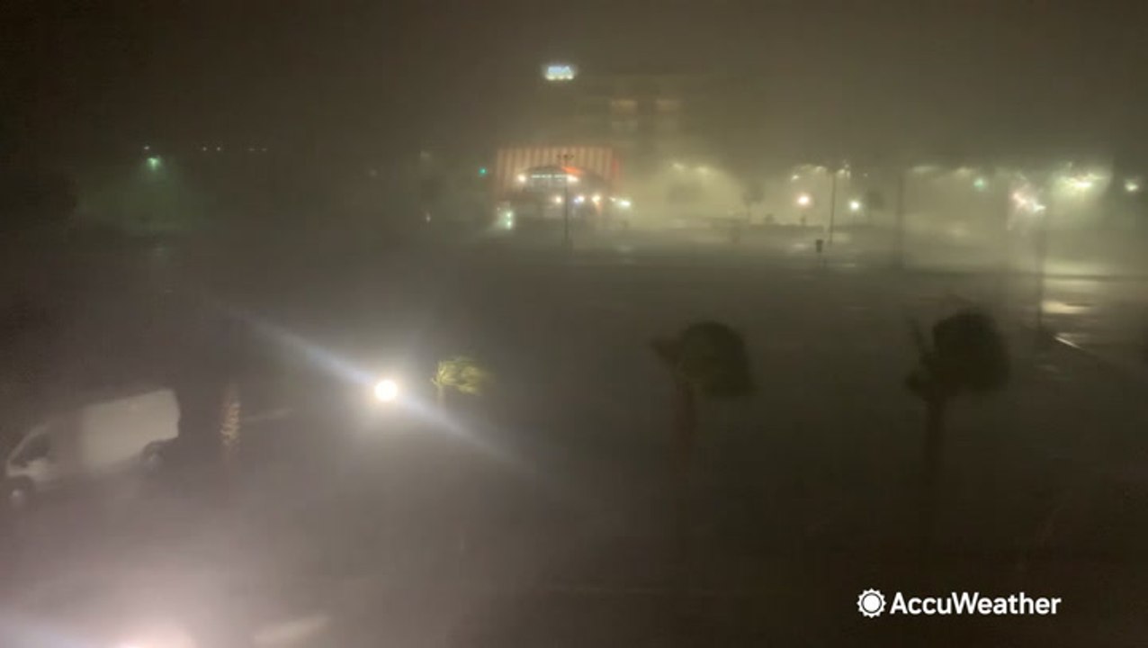 Winds howl through the night