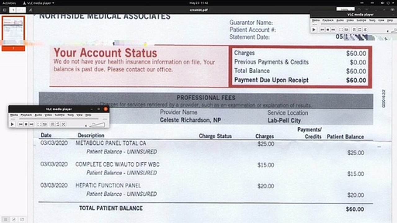 Part 3 Northside Medical St. Vincent's Primary Care Trussville - Blood Test -Parasite Drugs