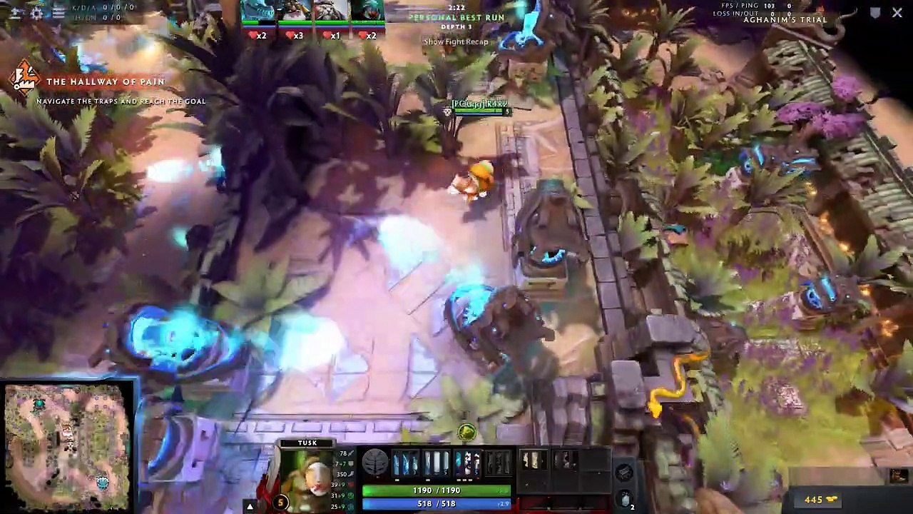 Fastest Aghanim's Labyrinth - World Fastest Aghanim's Trials - Top 1 NEW WORLD RECORD 18-33