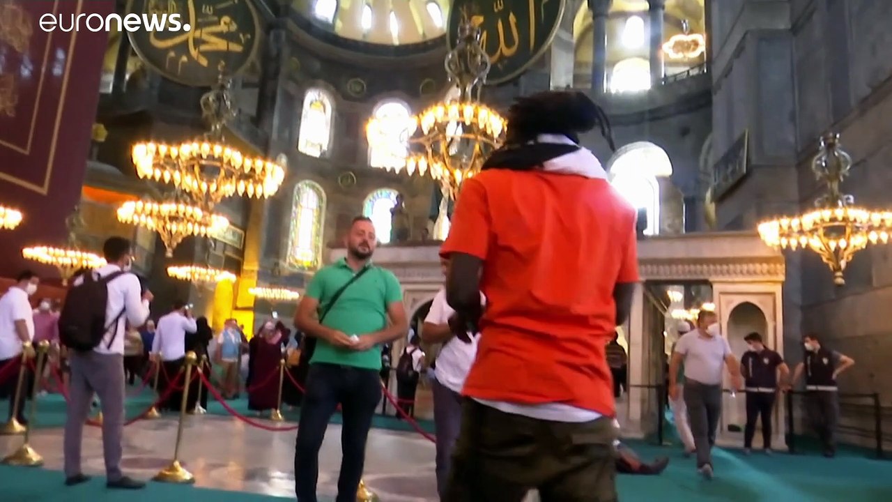 Hagia Sophia: Großer Andrang am ersten Wochenende nach der Umwidmung