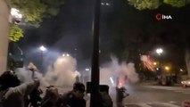 ABD'de göstericiler mahkeme binasını ateşe verdi