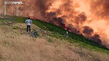 Waldbrände in Zentralportugal: Feuerwehrmann stirbt beim Einsatz