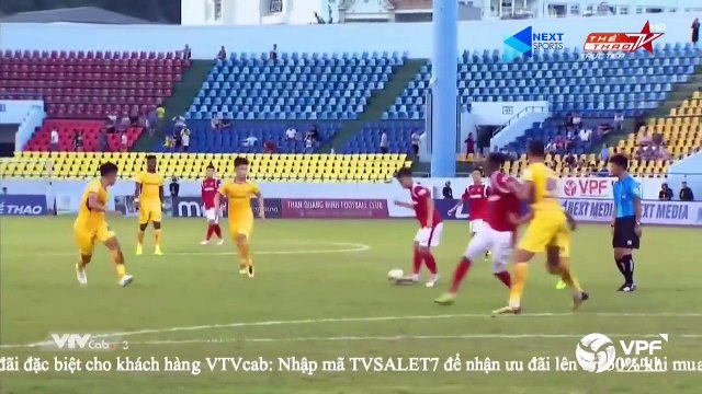 Highlights | Than Quảng Ninh - Sông Lam Nghệ An | Jermie Lynch gieo sầu cho đội bóng cũ | VPF Media