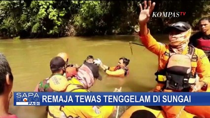 Jatuh ke Sungai, Seorang Remaja Ditemukan Meninggal