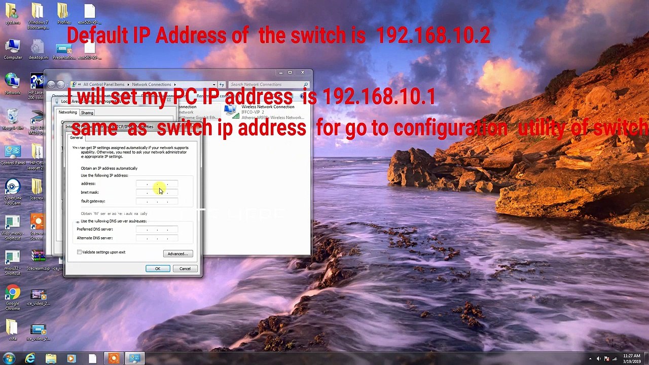 Basic Switch Configuration _ Switch Basic Configuration _ Cisco Switch Assign IP Address
