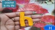 How To Crochet Amigurami Small Letter H -Tutorial-Embroidery Work-Hand Work-Crafts