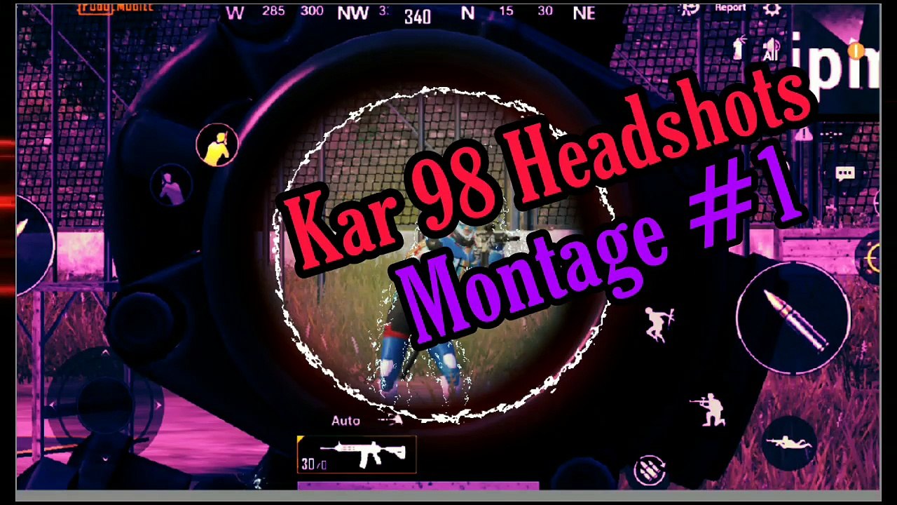Pubg Montage || Kar 98 headshots || Montage#1||power of kar98