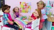 Play Baby Dolls House Cleaning Toys in Kitchen with Dishwasher!